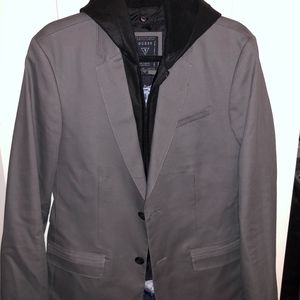 Grey Guess Pea coat